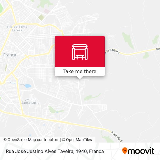 Rua José Justino Alves Taveira, 4940 map