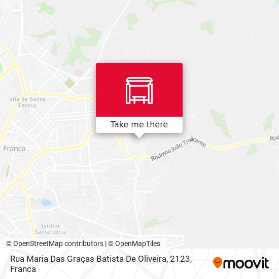 Rua Maria Das Graças Batista De Oliveira, 2123 map