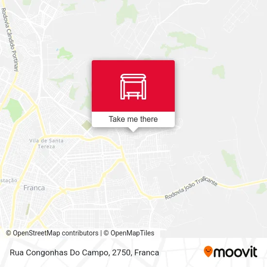 Rua Congonhas Do Campo, 2750 map