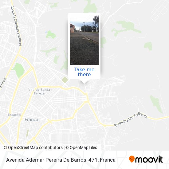 Avenida Ademar Pereira De Barros, 471 map
