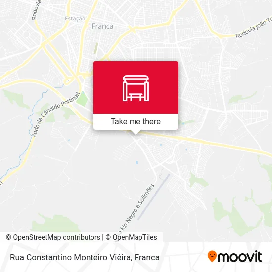 Rua Constantino Monteiro Viêira map