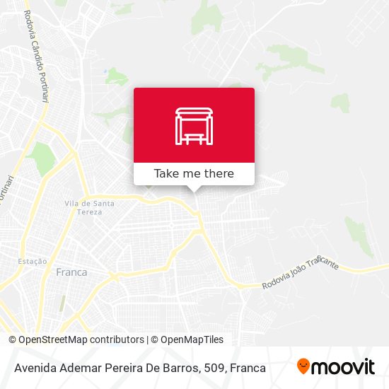 Avenida Ademar Pereira De Barros, 509 map