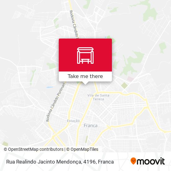 Rua Realindo Jacinto Mendonça, 4196 map