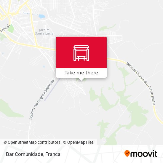 Mapa Bar Comunidade