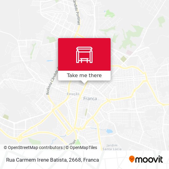 Rua Carmem Irene Batista, 2668 map