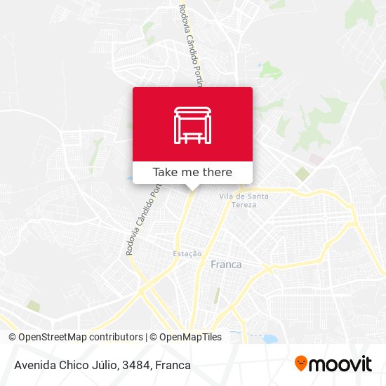 Mapa Avenida Chico Júlio, 3484