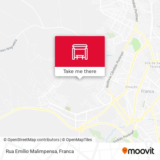 Rua Emílio Malimpensa map