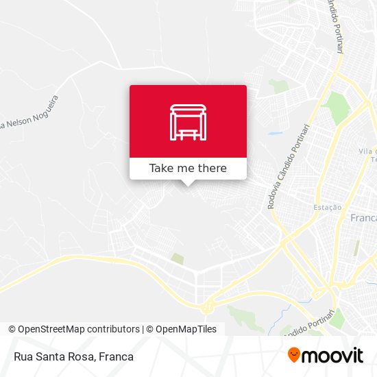 Rua Santa Rosa map