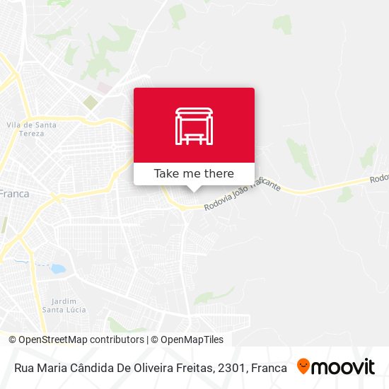 Rua Maria Cândida De Oliveira Freitas, 2301 map