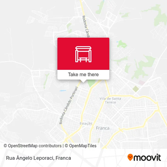 Rua Ângelo Leporaci map