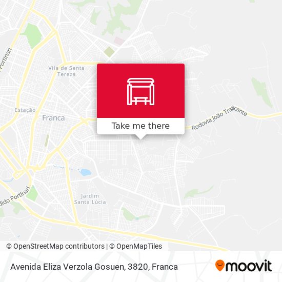 Mapa Avenida Eliza Verzola Gosuen, 3820