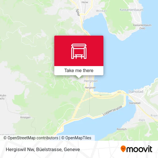 Hergiswil Nw, Büelstrasse map