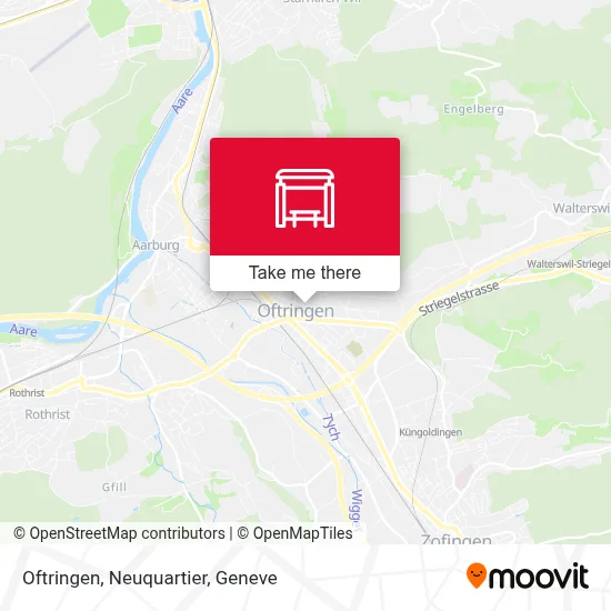 Oftringen, Neuquartier map