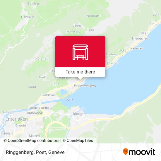 Ringgenberg, Post map