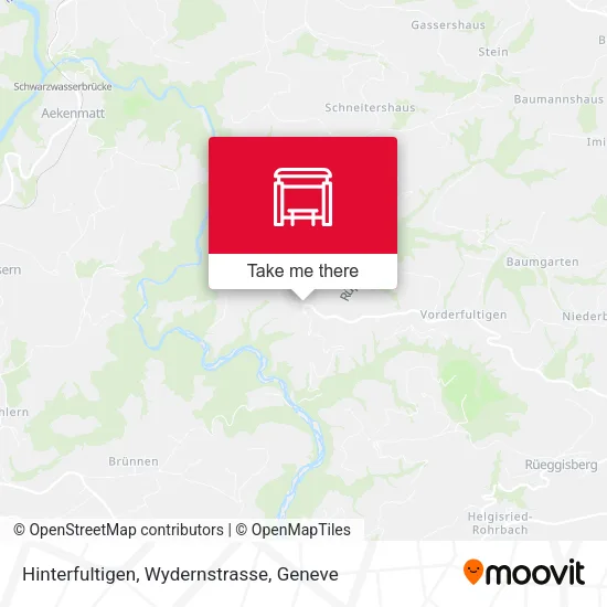 Hinterfultigen, Wydernstrasse map