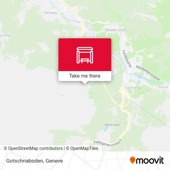 Gotschnaboden map