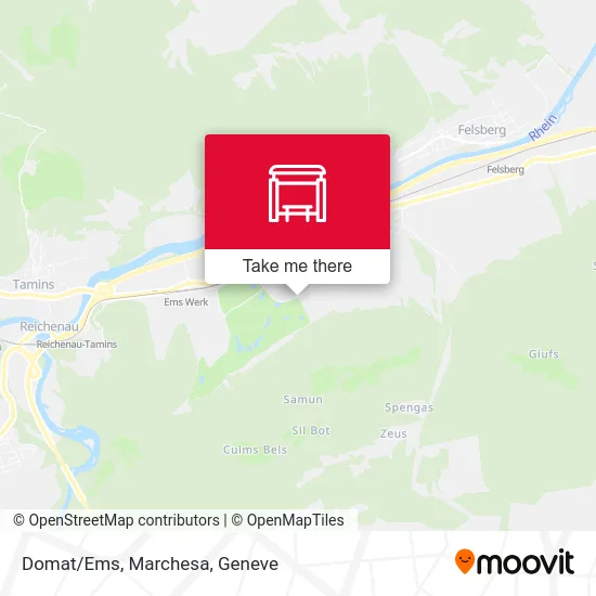 Domat/Ems, Marchesa map