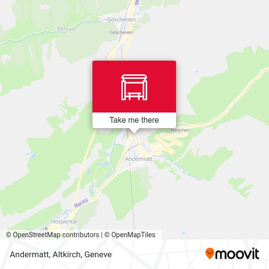 Andermatt, Altkirch map