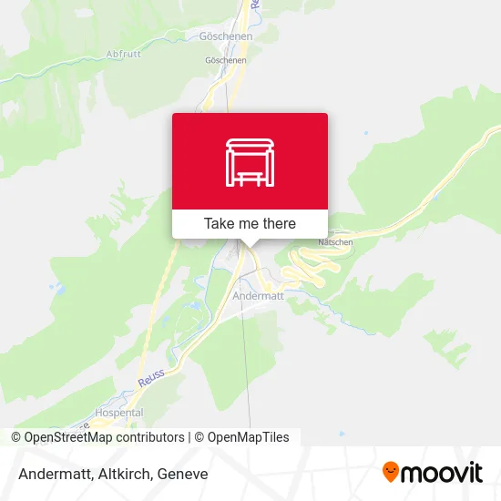 Andermatt, Altkirch map