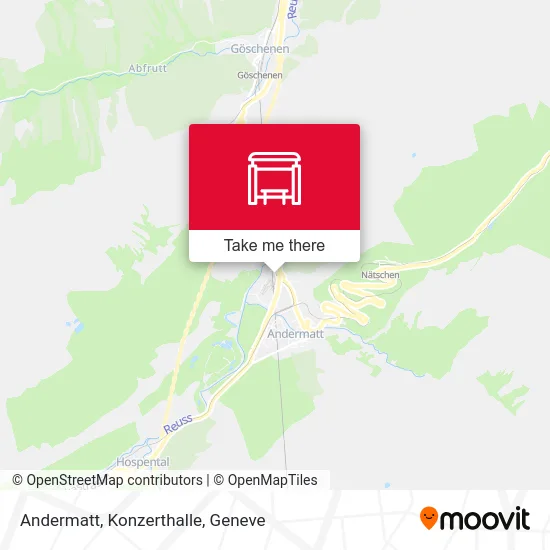 Andermatt, Konzerthalle map