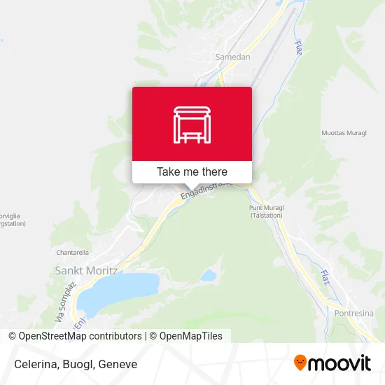 Celerina, Buogl map