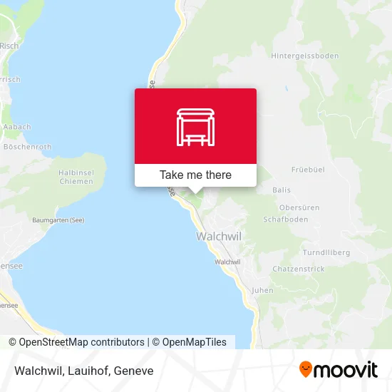 Walchwil, Lauihof map