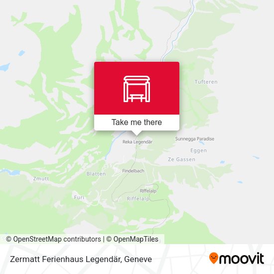 Zermatt Ferienhaus Legendär map