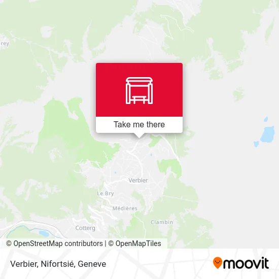 Verbier, Nifortsié map