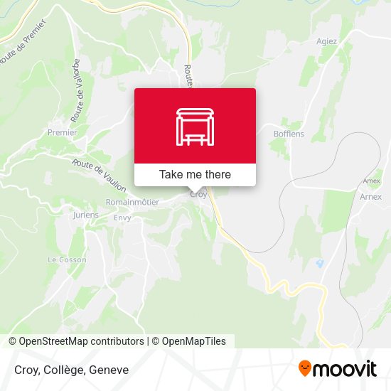 Croy, Collège map