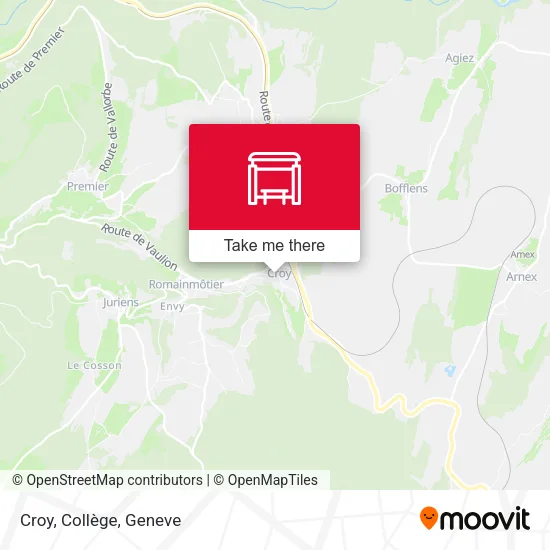 Croy, Collège map