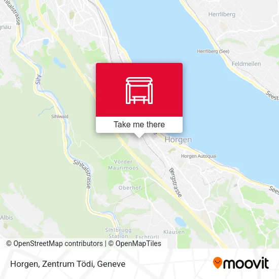 Horgen, Zentrum Tödi map