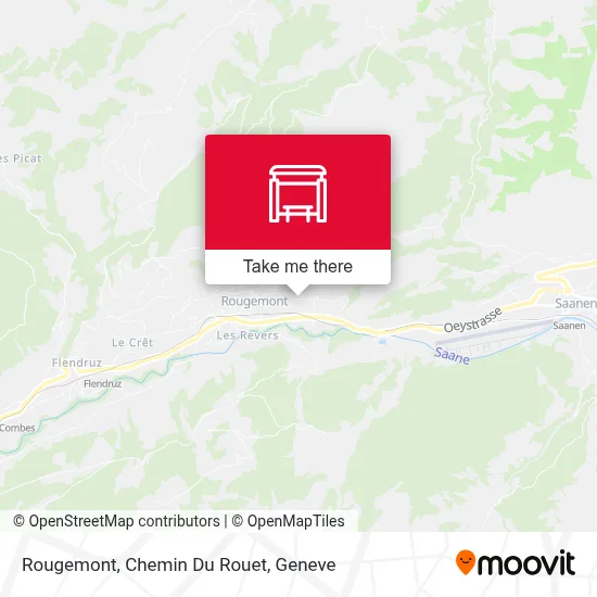 Rougemont, Chemin Du Rouet plan