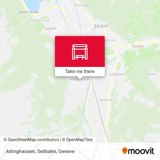 Attinghausen, Seilbahn map