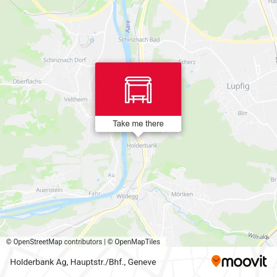 Holderbank Ag, Hauptstr./Bhf. map