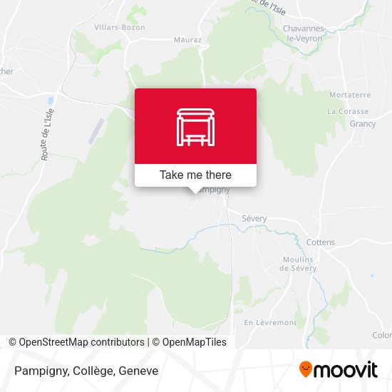Pampigny, Collège map