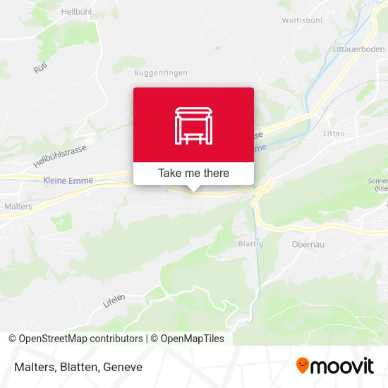 Malters, Blatten map