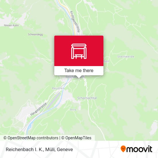 Reichenbach I. K., Müli map