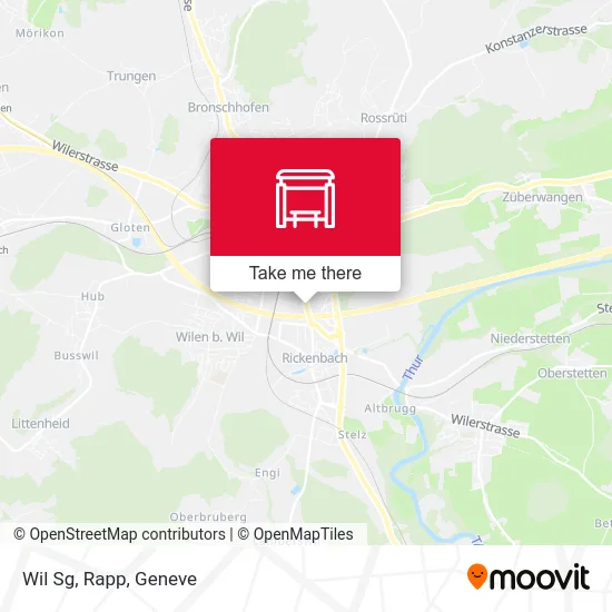 Wil Sg, Rapp map