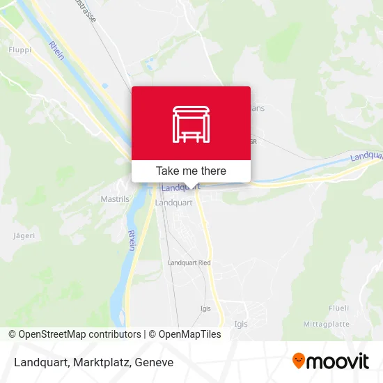 Landquart, Marktplatz map