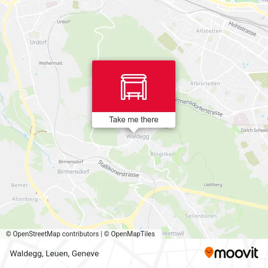 Waldegg, Leuen map