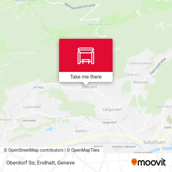 Oberdorf So, Endhalt map