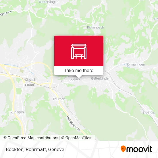 Böckten, Rohrmatt map