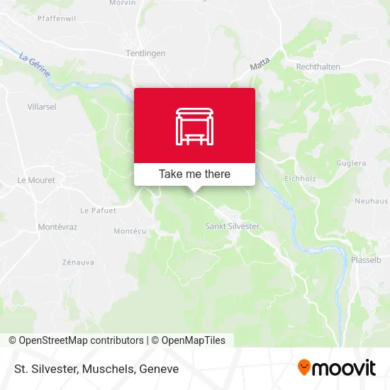 St. Silvester, Muschels map