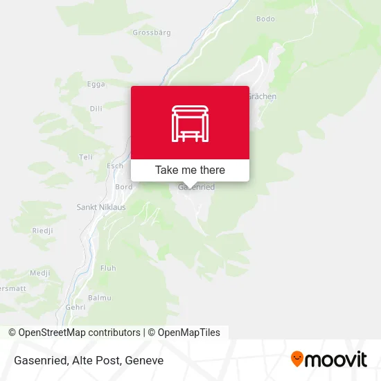Gasenried, Alte Post map