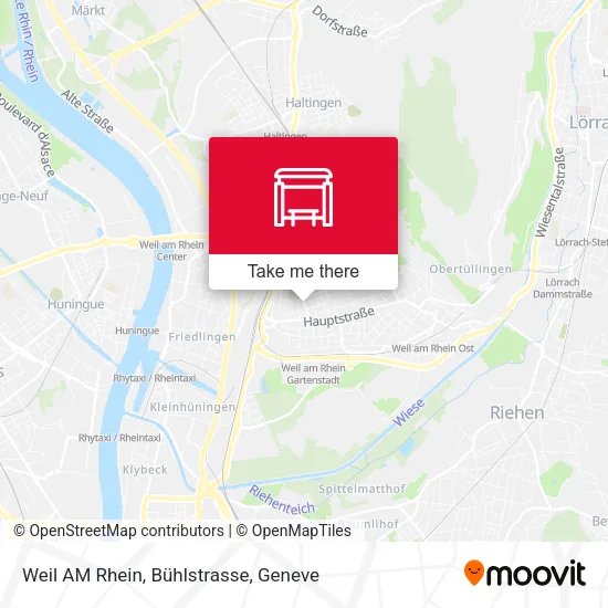 Weil AM Rhein, Bühlstrasse map