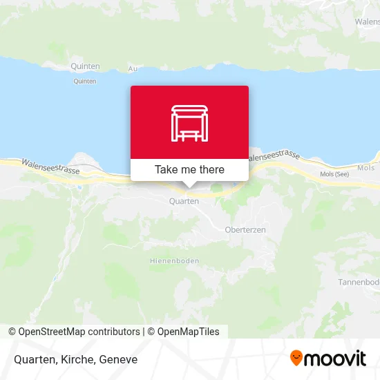Quarten, Kirche map