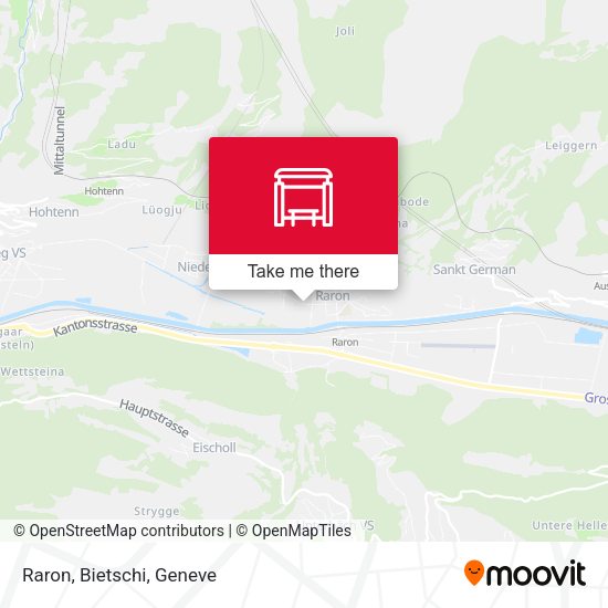 Raron, Bietschi map