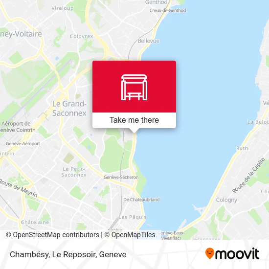 Chambésy, Le Reposoir map