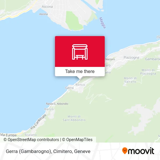 Gerra (Gambarogno), Cimitero map