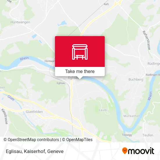 Eglisau, Kaiserhof map